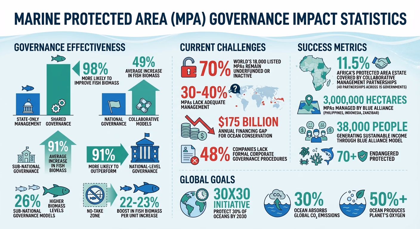 Marine Protected Area Governance Impact: Key Statistics and Benefits