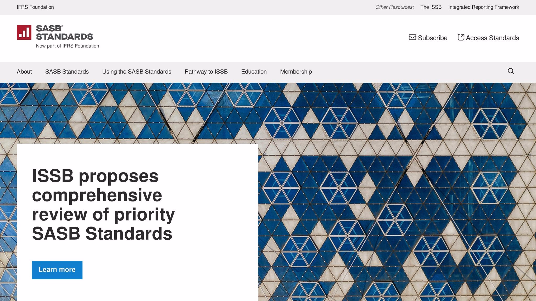 Sustainability Accounting Standards Board