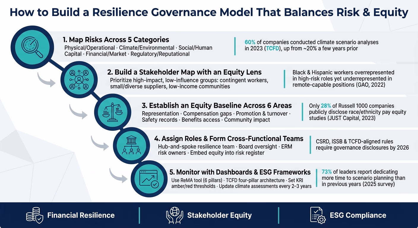 Resilience Governance Model: 5 Steps to Balance Risk & Equity