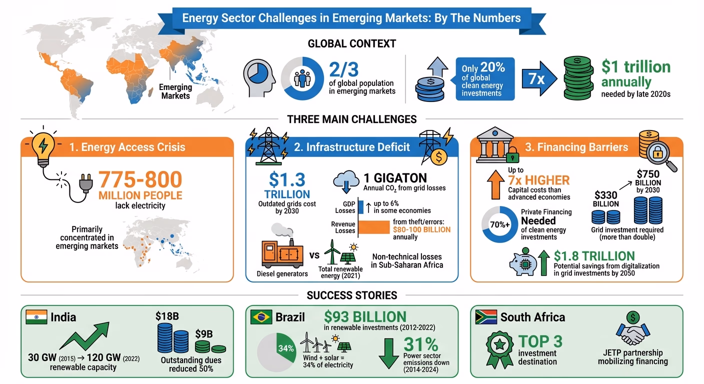 Energy Challenges in Emerging Markets: Key Statistics and Investment Gaps