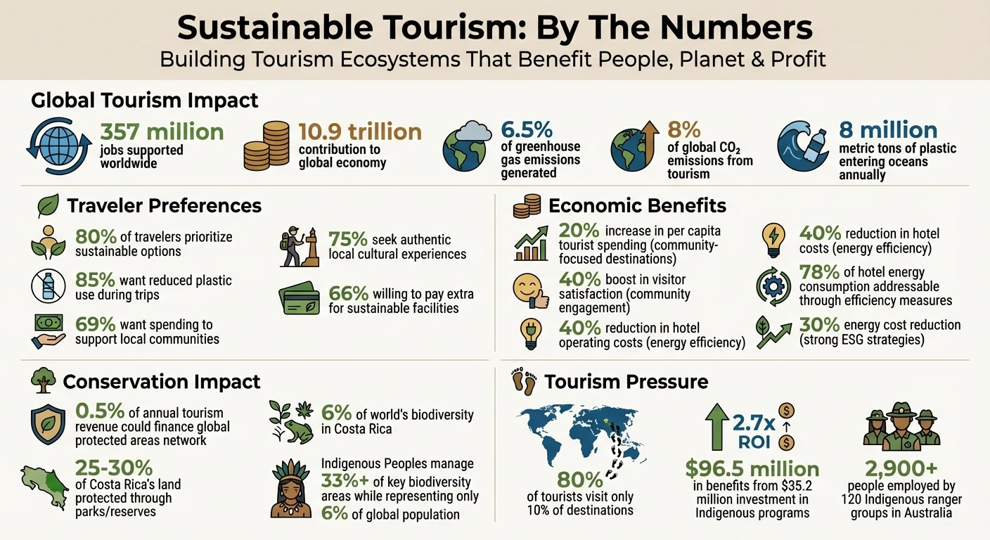 Sustainable Tourism Impact: Global Statistics and Key Metrics
