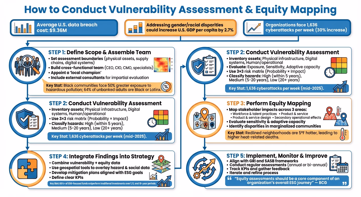5-Step Process for Corporate Vulnerability Assessment and Equity Mapping