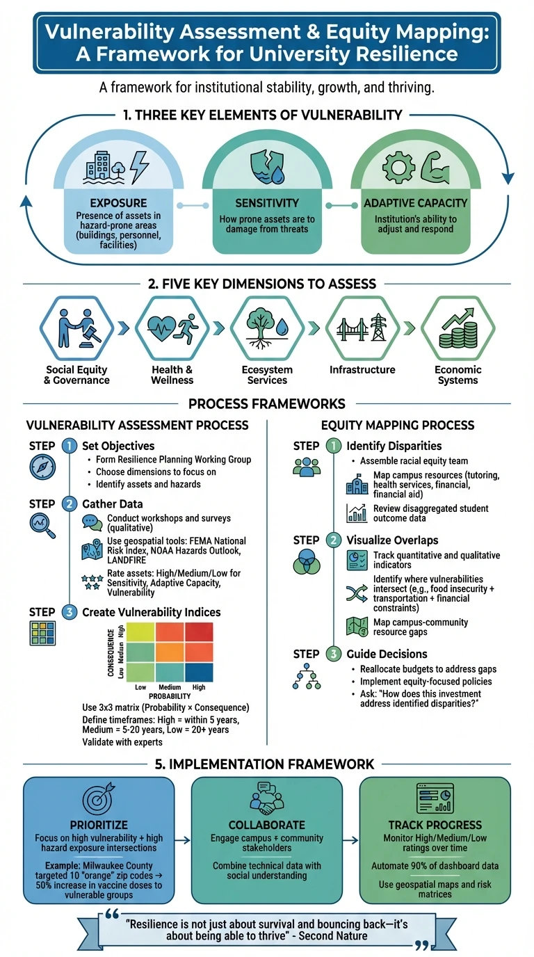 Step-by-Step Guide to Vulnerability Assessment and Equity Mapping for Universities