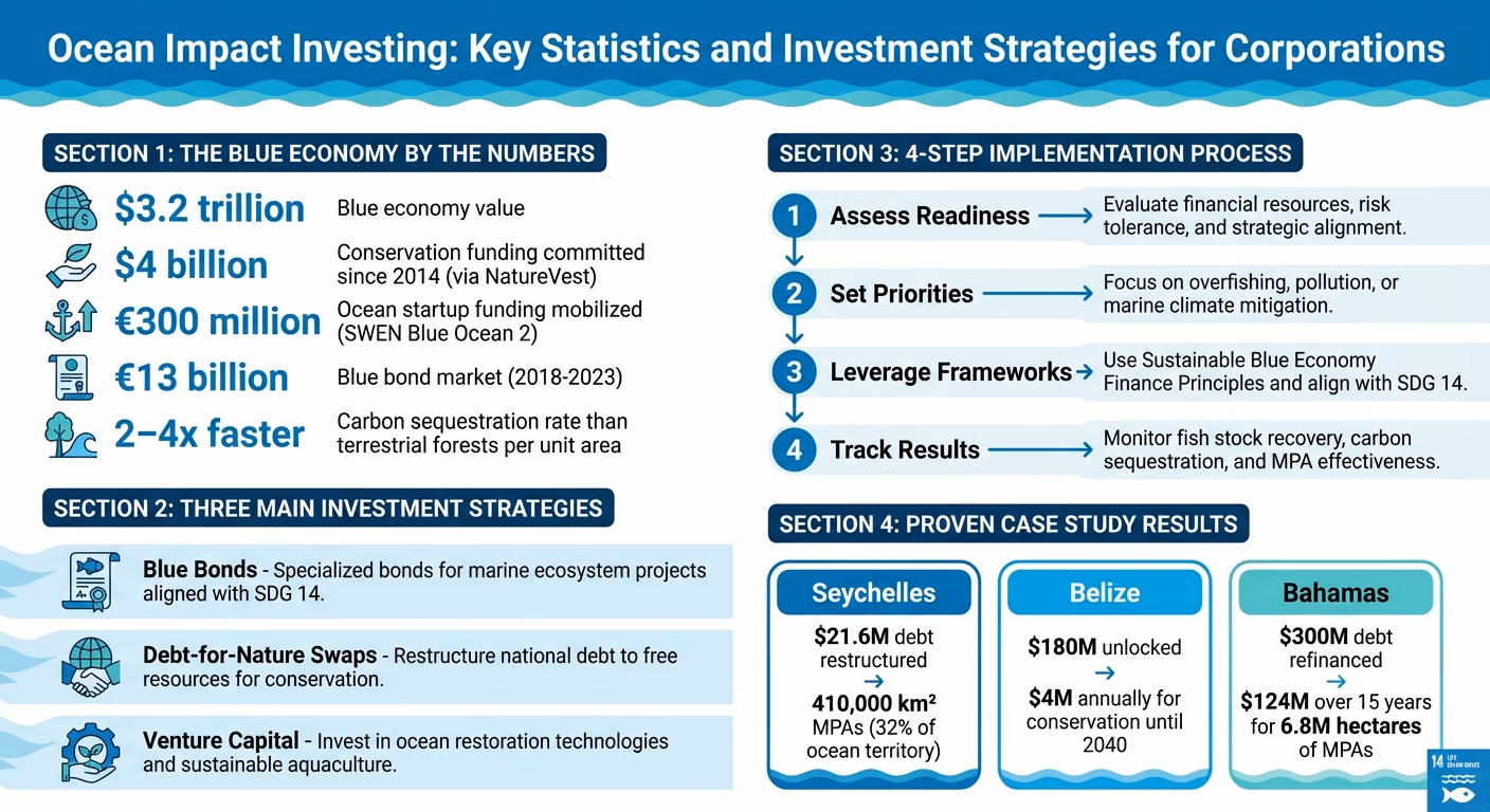 Ocean Impact Investing: Key Statistics and Investment Strategies for Corporations