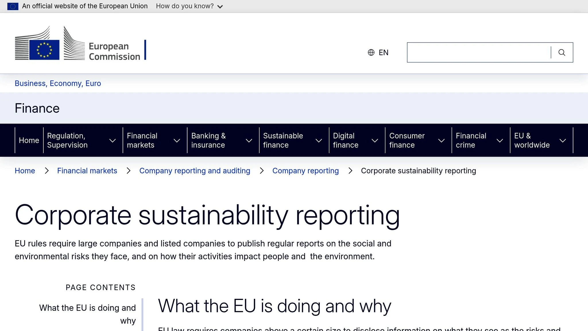 Corporate Sustainability Reporting Directive