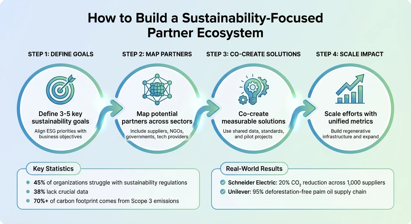 4-Step Framework for Building Sustainability-Focused Partner Ecosystems