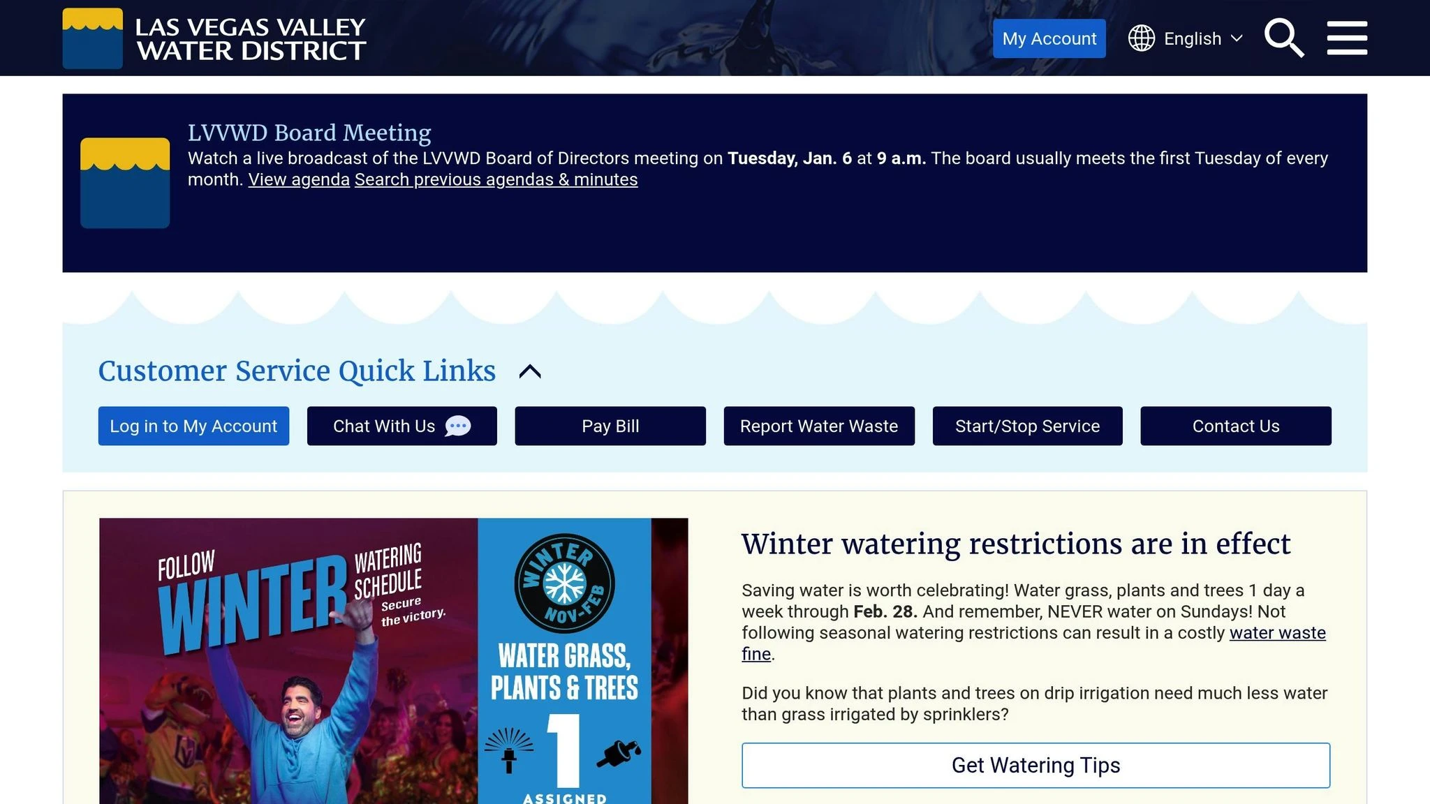 Las Vegas Valley Water District