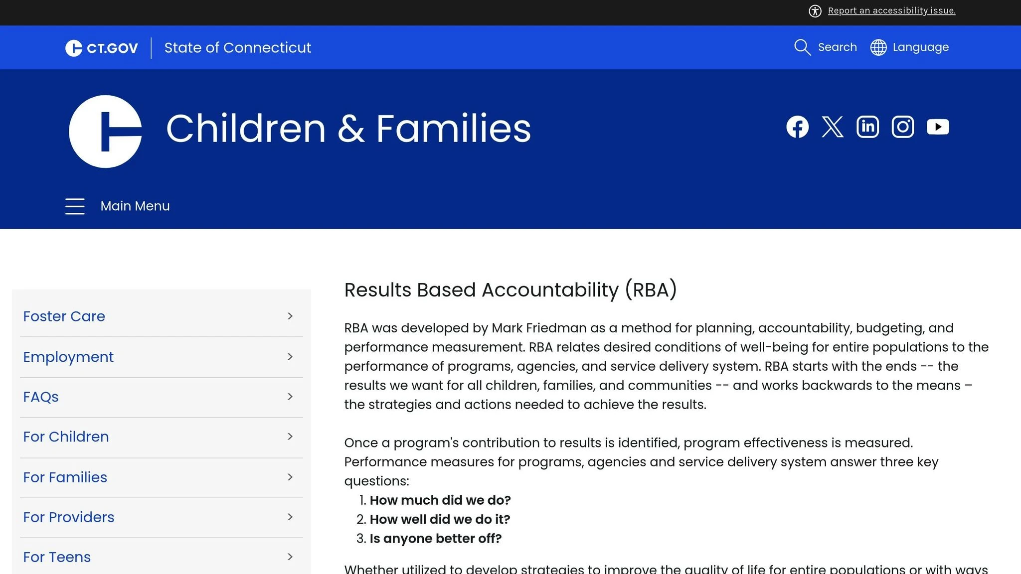Results-Based Accountability